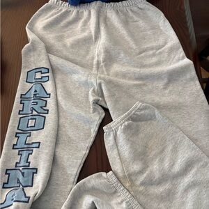 Carolina Sweatpants with Blue Print